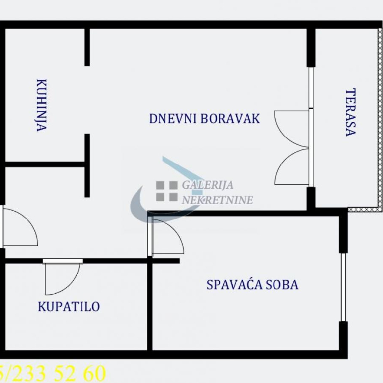 Stan Prodaja Beograd Dušanovac 48 m2