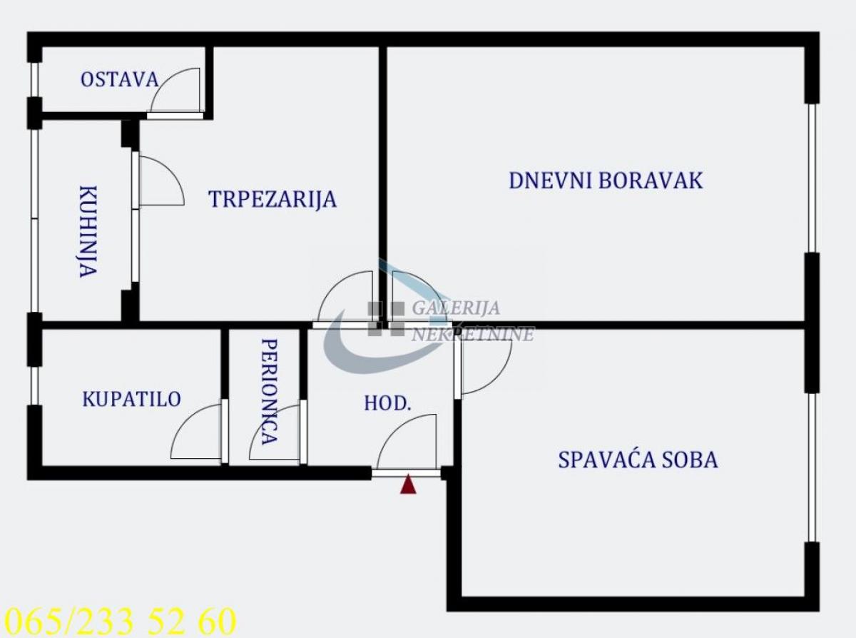 Stan – Beograd, Vračar Krunski Venac – ID 5663
