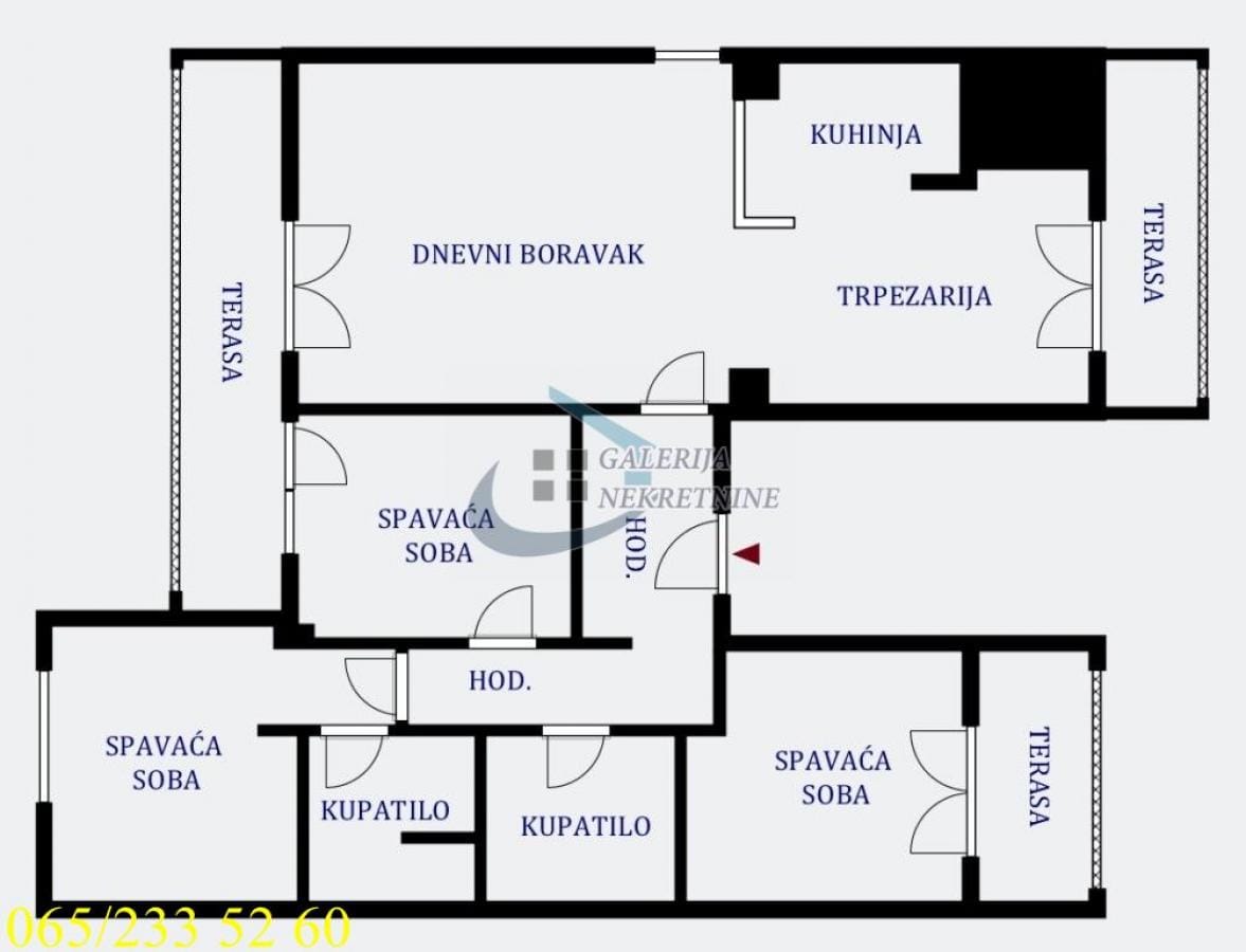 Stan Prodaja Beograd Stan Prodaja Beograd Žarkovo 123 m2