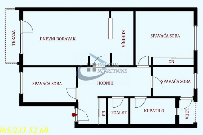 Stan Prodaja Beograd Voždovac Centar 86 m2