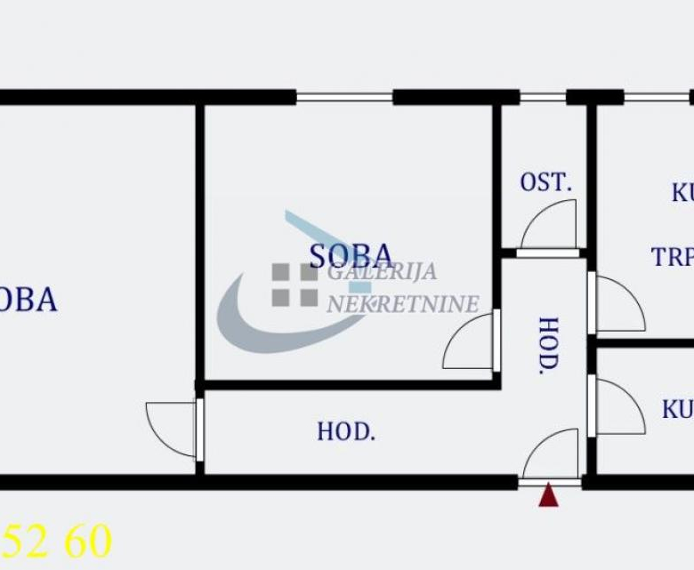 Stan Prodaja Beograd Višnjička Banja 55 m2