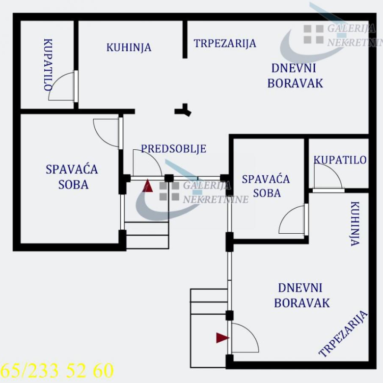 Stan Prodaja Beograd Gundulićev Venac 70 m2