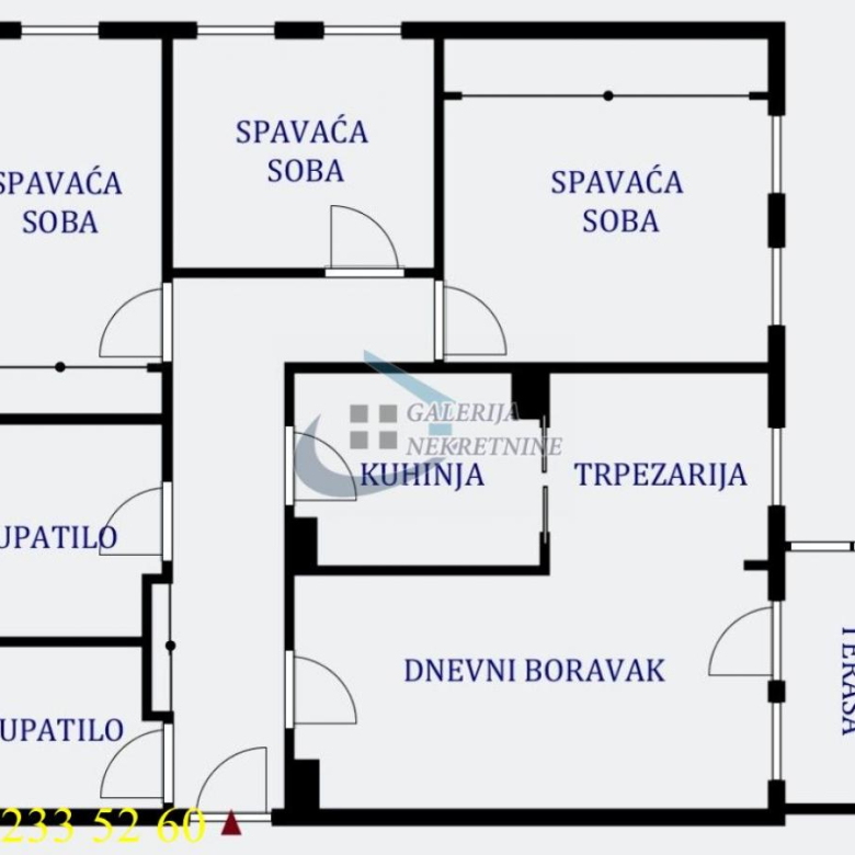 Stan Prodaja Beograd Blok 67 - Belville 94 m2