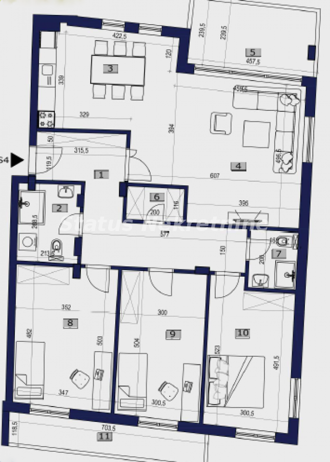 Stan Prodaja Novi Sad  132 m2