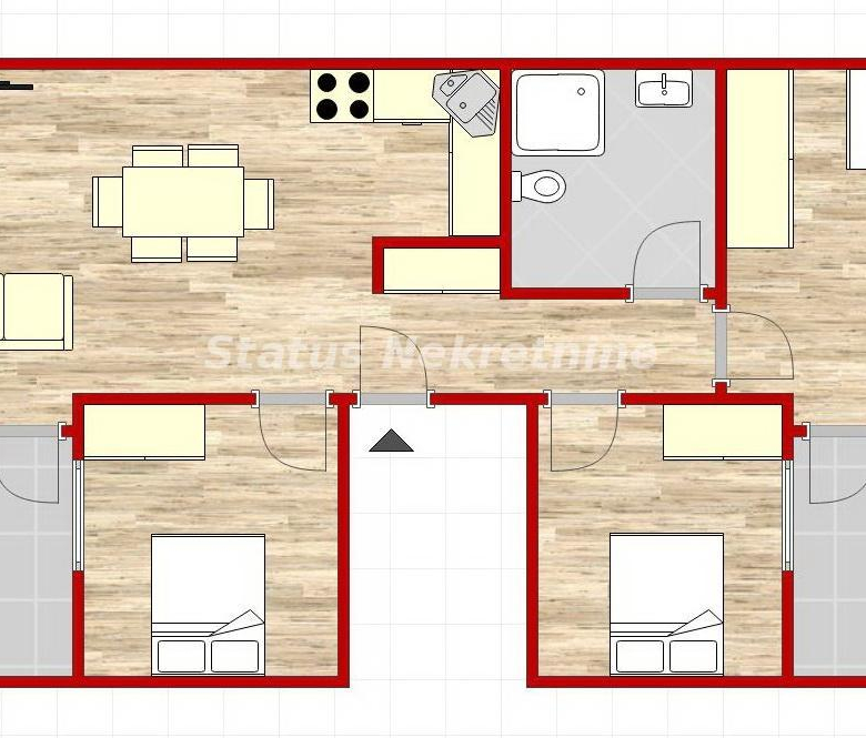 Stan Prodaja Novi Sad  80 m2