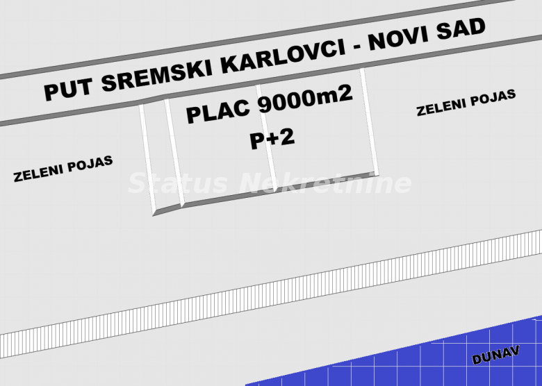 Plac – Novi Sad, Petrovaradin  – ID 16432.