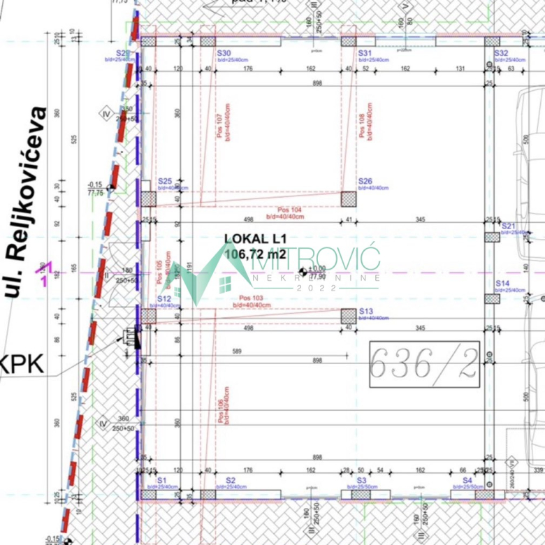 Lokal Prodaja Petrovaradin  104 m2
