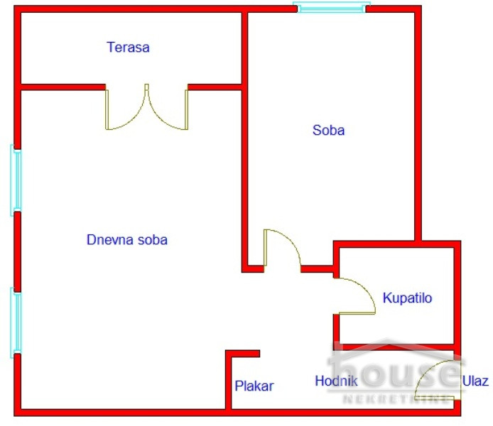 Stan Prodaja Novi Sad  47 m2