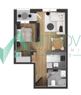 Stan Prodaja Novi Sad  39 m2