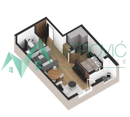 Stan Prodaja Novi Sad  39 m2