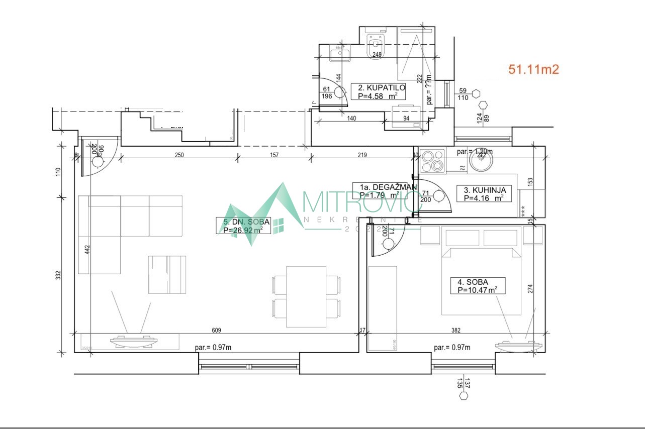 Stan Prodaja Novi Sad Stan Prodaja Novi Sad 51 m2