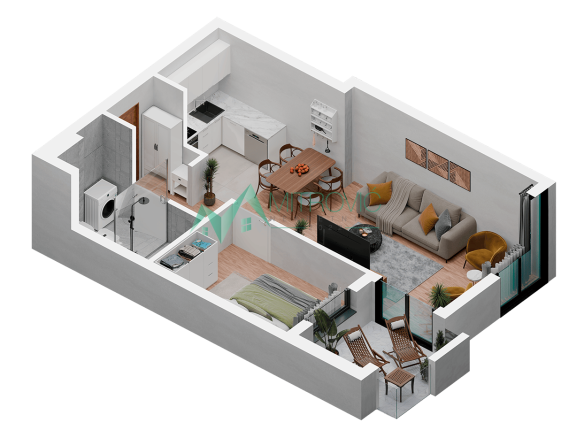 Stan Prodaja Novi Sad  42 m2
