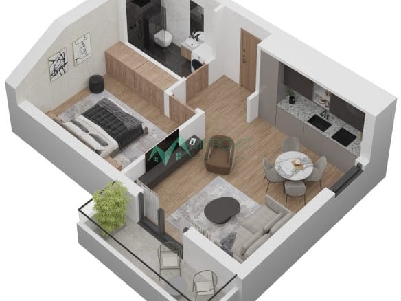 Stan Prodaja Novi Sad  42 m2