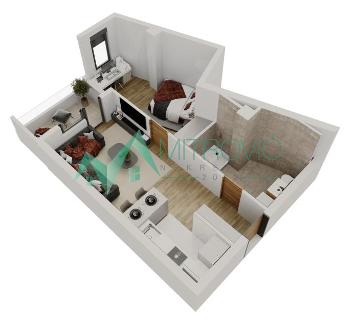 Stan Prodaja Novi Sad  42 m2