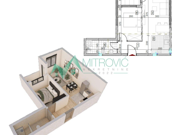 Stan Prodaja Sremska Kamenica  40 m2