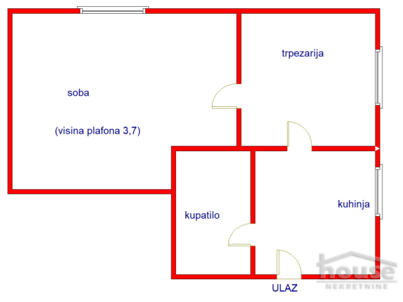 Stan Prodaja Novi Sad  34 m2