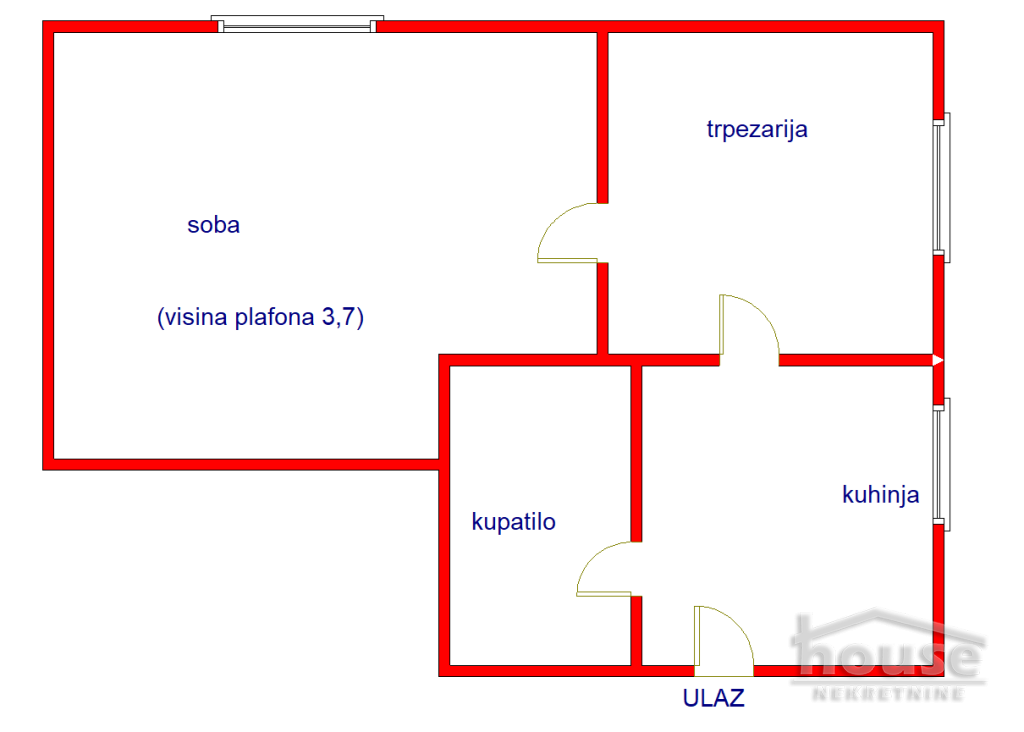 Stan Prodaja Novi Sad  34 m2