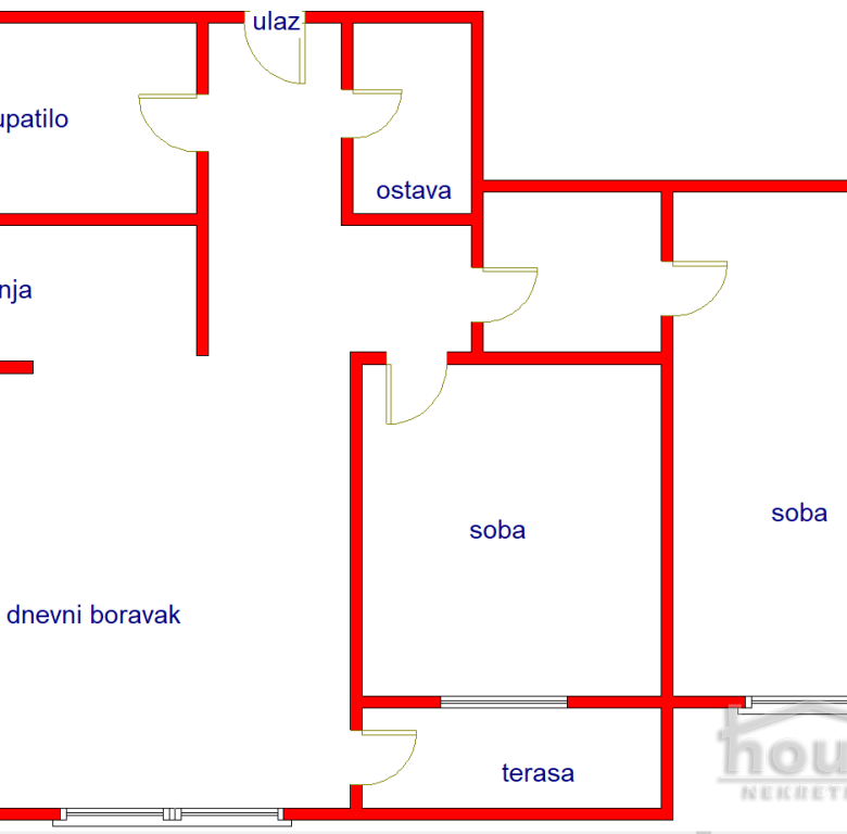 Stan Prodaja Novi Sad  65 m2