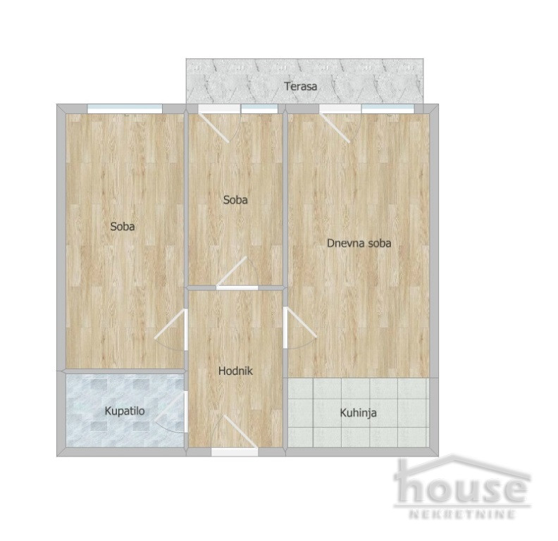 Stan Prodaja Novi Sad  54 m2