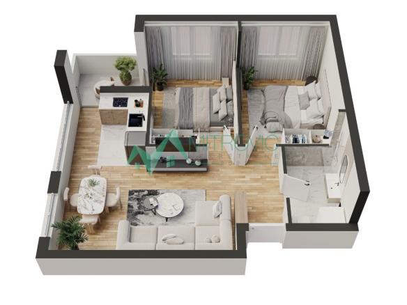 Stan Prodaja Novi Sad  53 m2