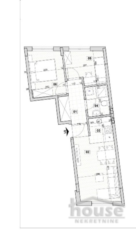 Stan Prodaja Novi Sad  44 m2