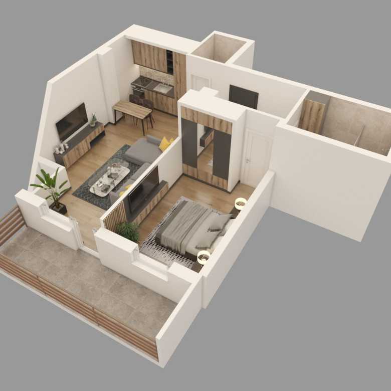 Stan Prodaja Novi Sad  51 m2