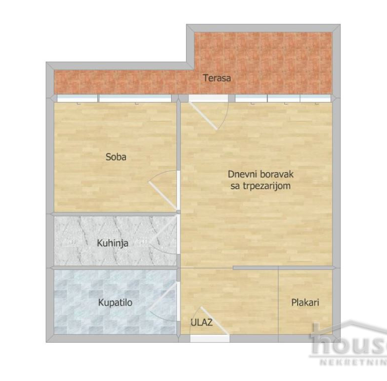 Stan Prodaja Novi Sad  46 m2