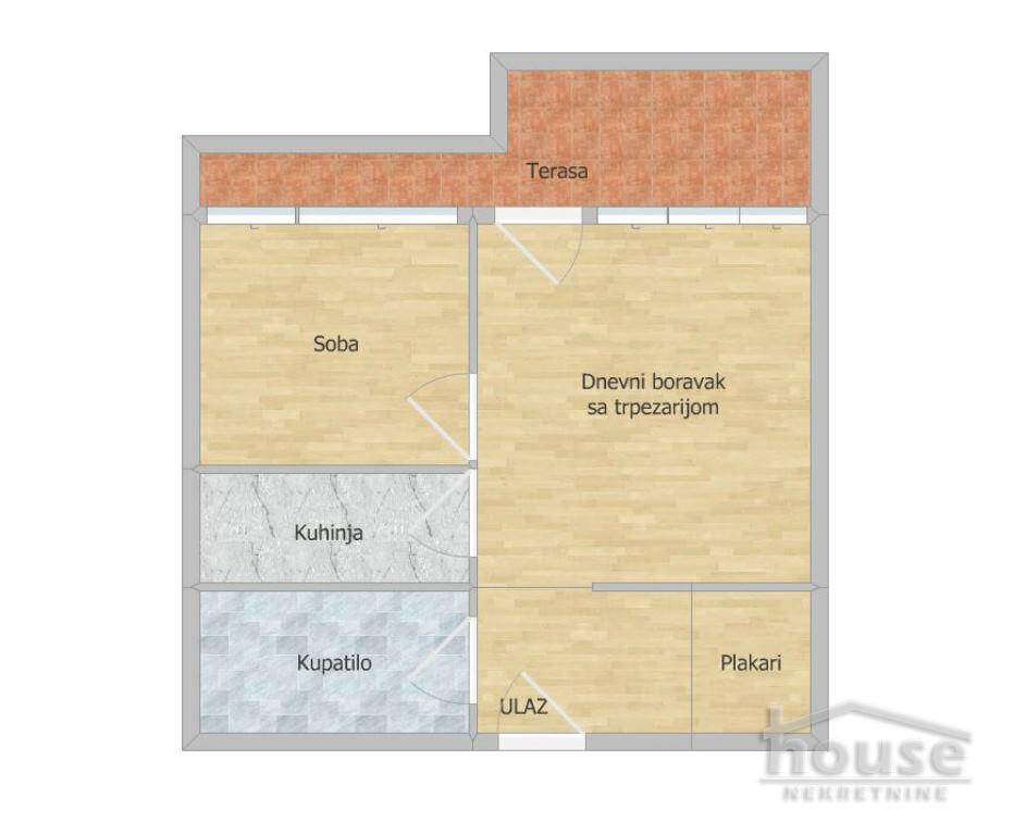 Stan Prodaja Novi Sad  46 m2