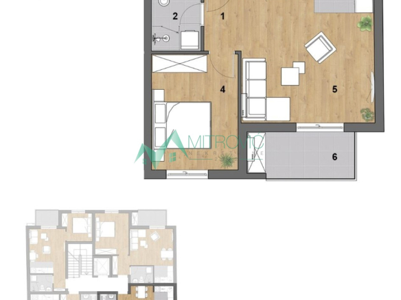 Stan Prodaja Novi Sad  48 m2