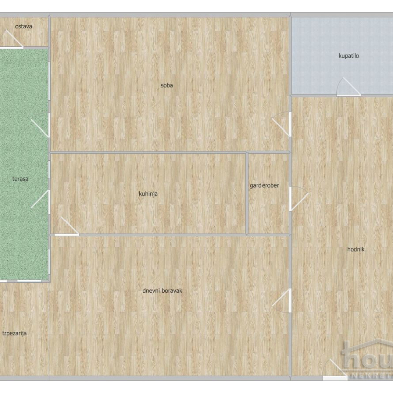Stan Prodaja Novi Sad  64 m2