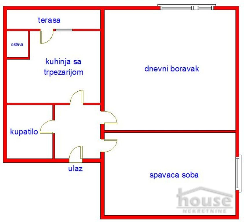 Stan Prodaja Novi Sad  46 m2