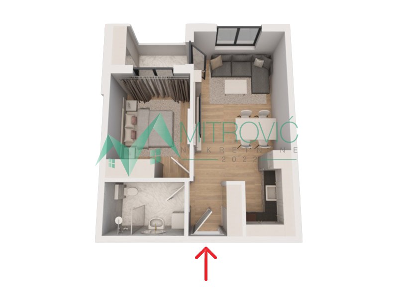 Stan Prodaja Sremska Kamenica  40 m2