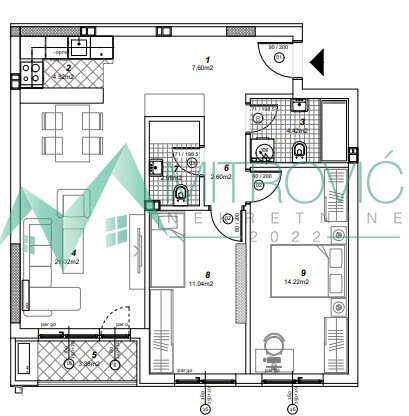Stan Prodaja Novi Sad  70 m2