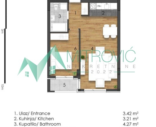 Stan Prodaja Novi Sad  45 m2