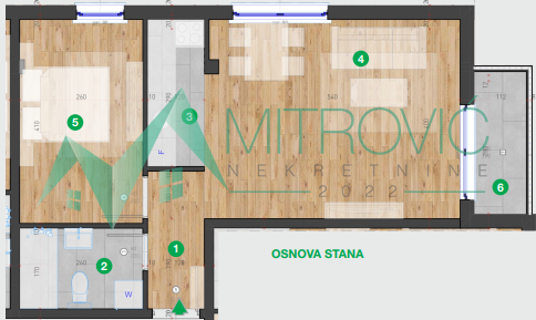 Stan Prodaja Novi Sad  45 m2