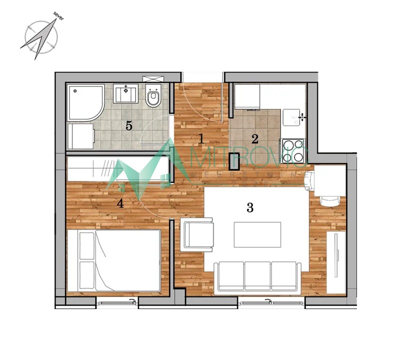 Stan Prodaja Novi Sad  32 m2