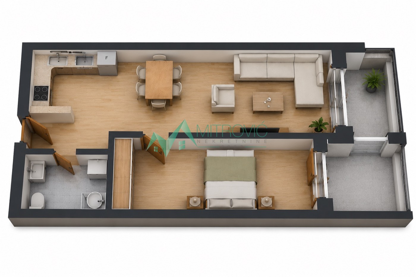 Stan Prodaja Novi Sad Stan Prodaja Novi Sad 47 m2