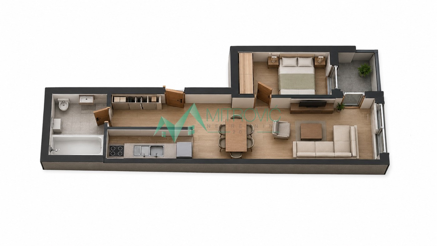 Stan Prodaja Novi Sad Stan Prodaja Novi Sad 53 m2