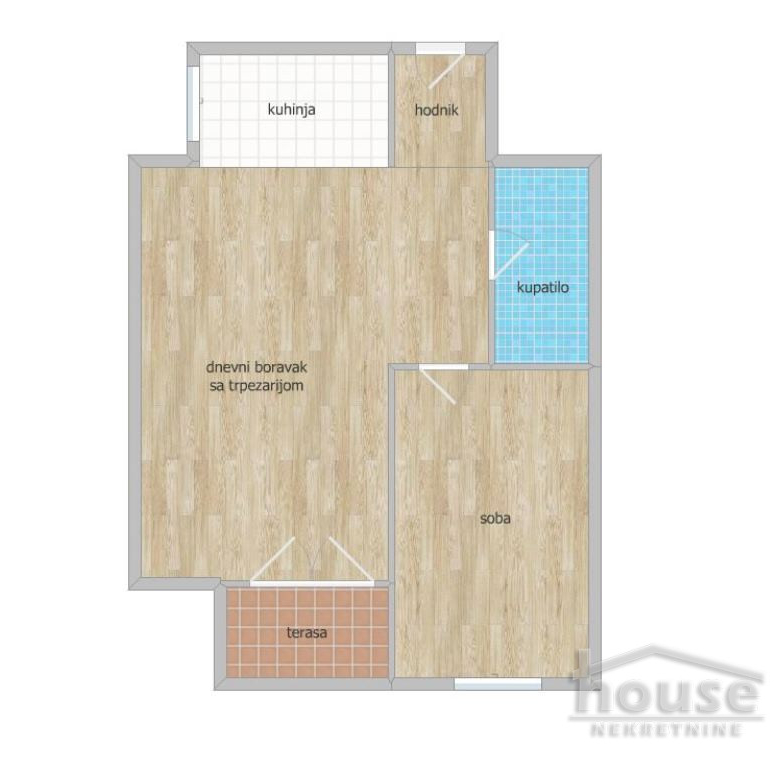 Stan Prodaja Novi Sad  42 m2