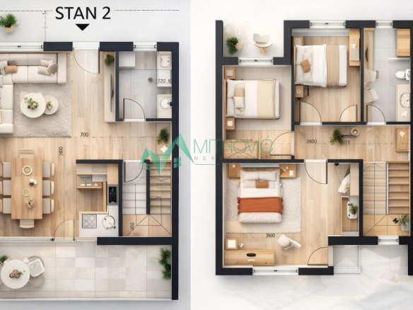 Stan Prodaja Novi Sad  87 m2