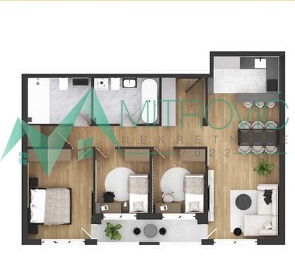 Stan Prodaja Novi Sad  95 m2