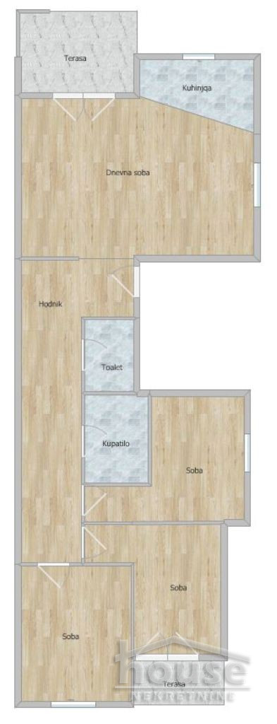 Stan Prodaja Novi Sad  71 m2