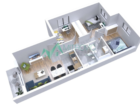 Stan Prodaja Sremska Kamenica  71 m2