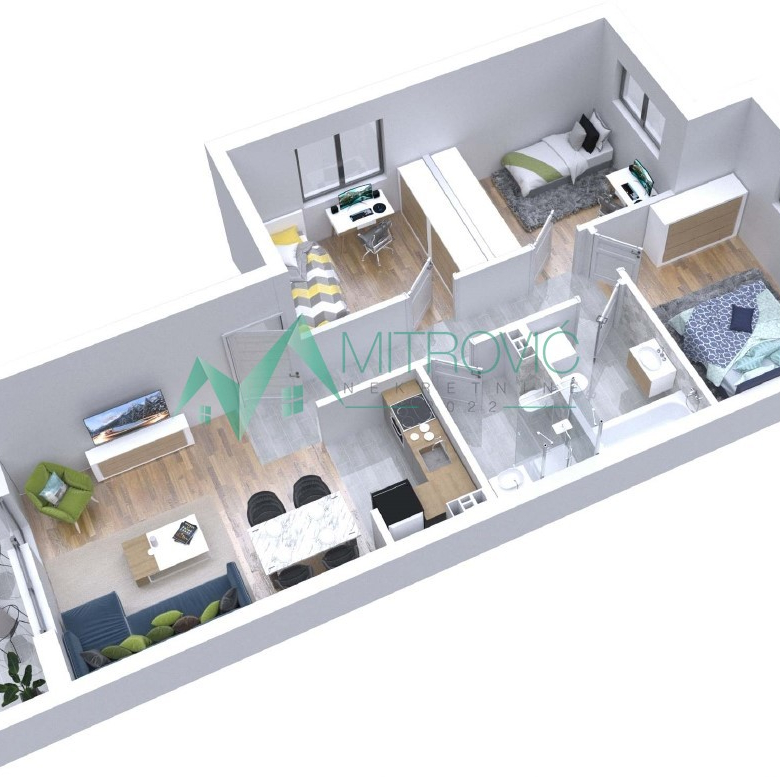 Stan Prodaja Sremska Kamenica  71 m2