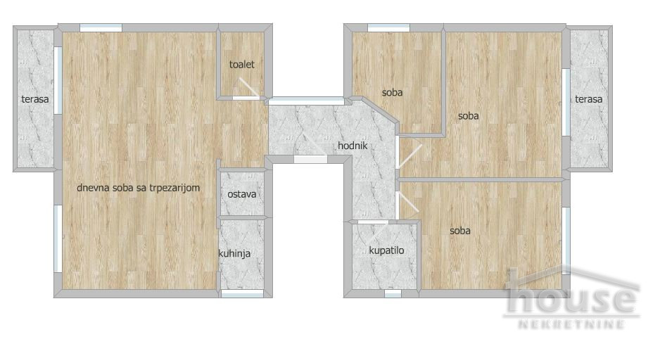 Stan Prodaja Novi Sad  86.5 m2