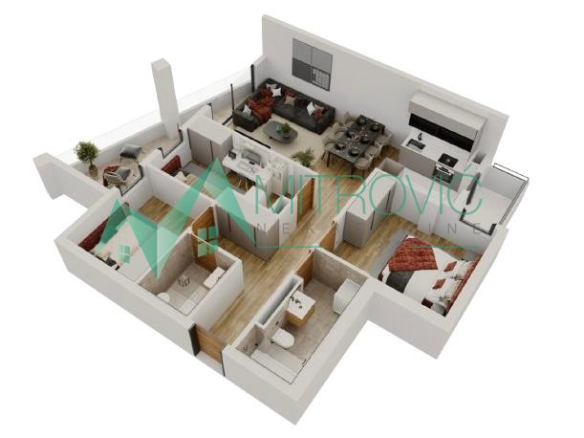 Stan Prodaja Novi Sad  80 m2