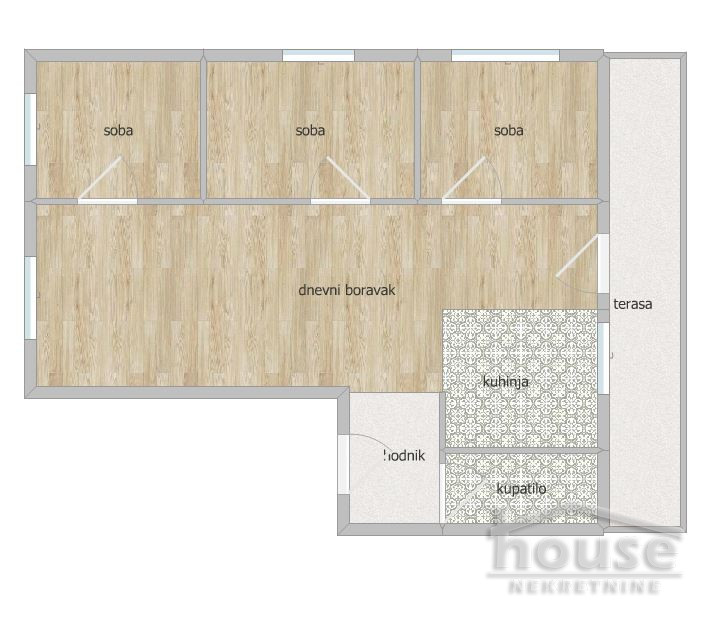 Stan Prodaja Novi Sad  72 m2