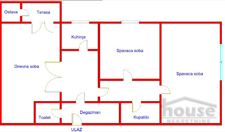 Stan Prodaja Novi Sad  74 m2