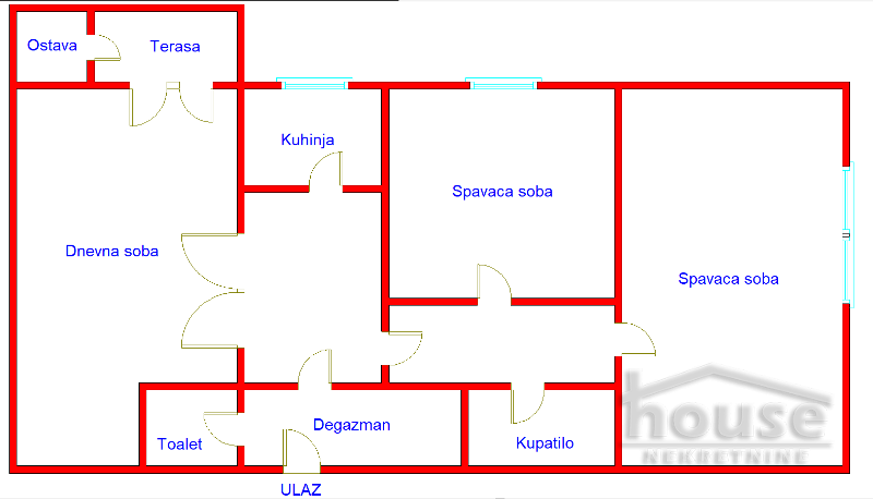 Stan Prodaja Novi Sad  74 m2
