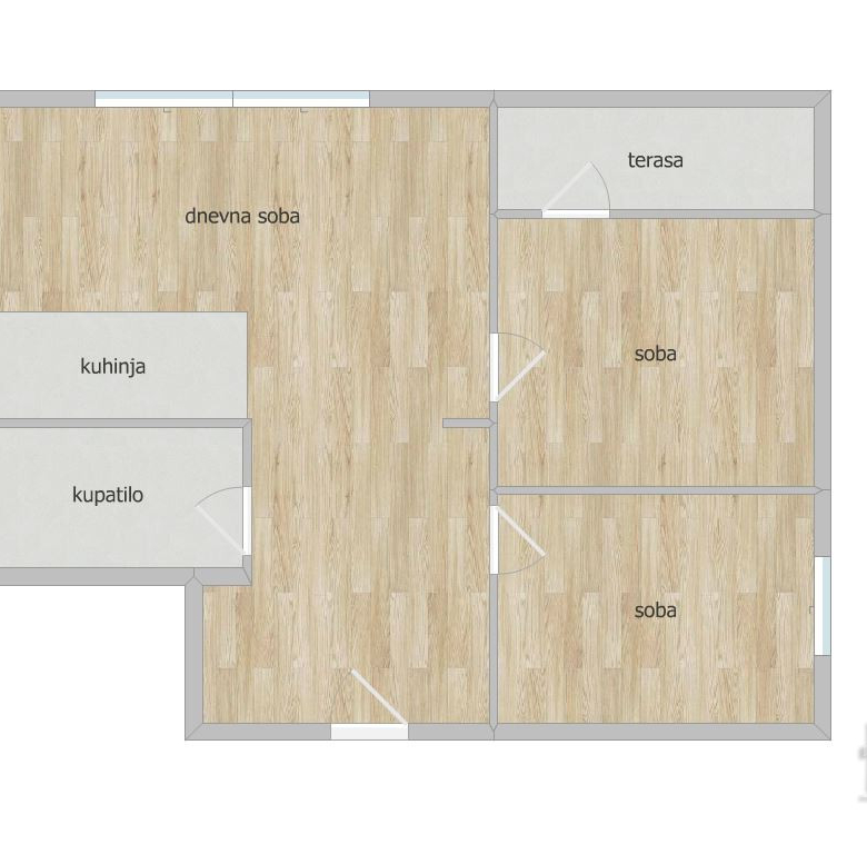 Stan Prodaja Novi Sad  65 m2